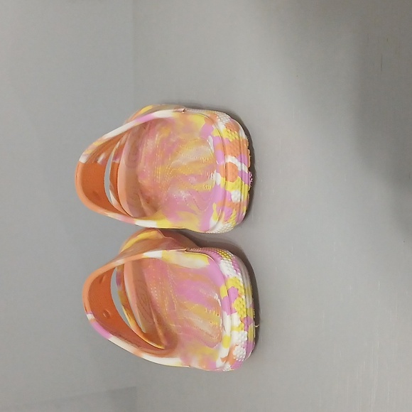 Iconic crocs Colorful Slide Sandals, pre-loved Sz6 , excellent conditions - Picture 4 of 6